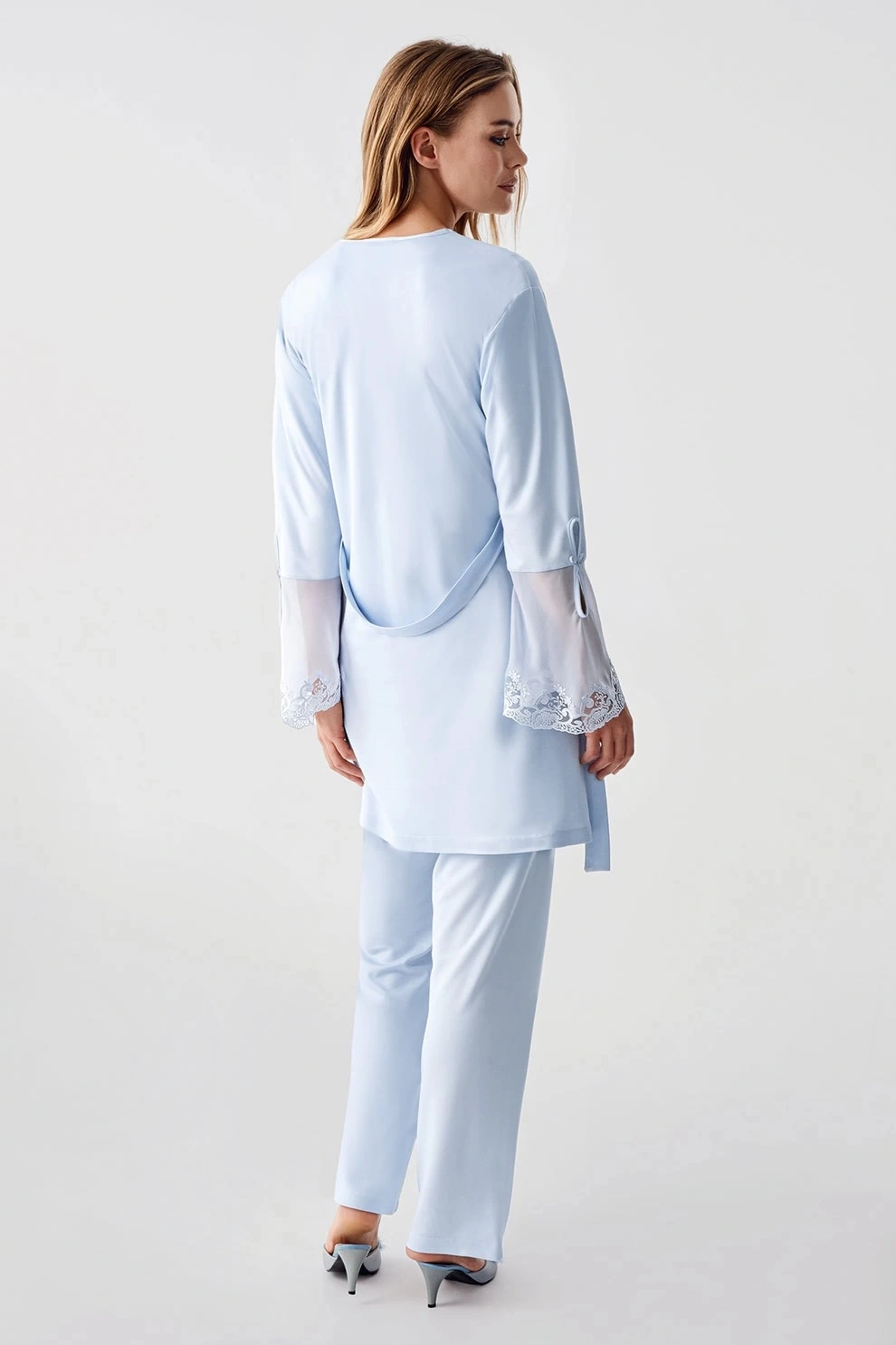 Freshness 322 Kadın Sabahlıklı Pijama Takımı