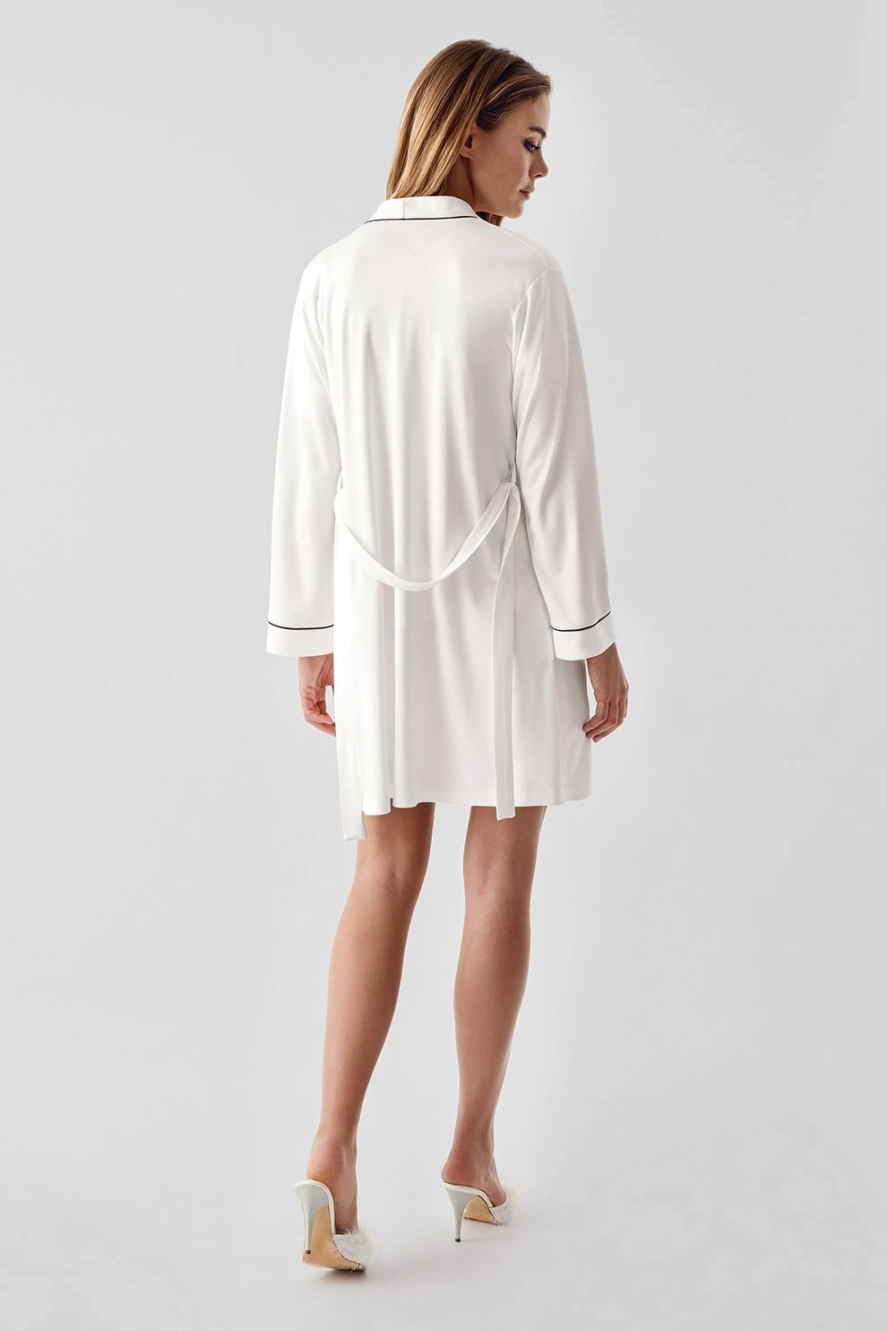 Freshness 324 Kadın 4lü Sabahlıklı Şorlu Pijama Takımı