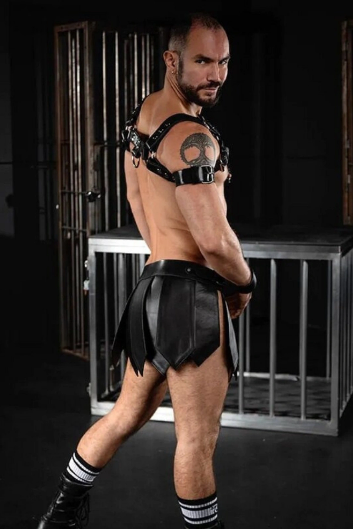 Lesca Erkek  Harness  Gladyatör