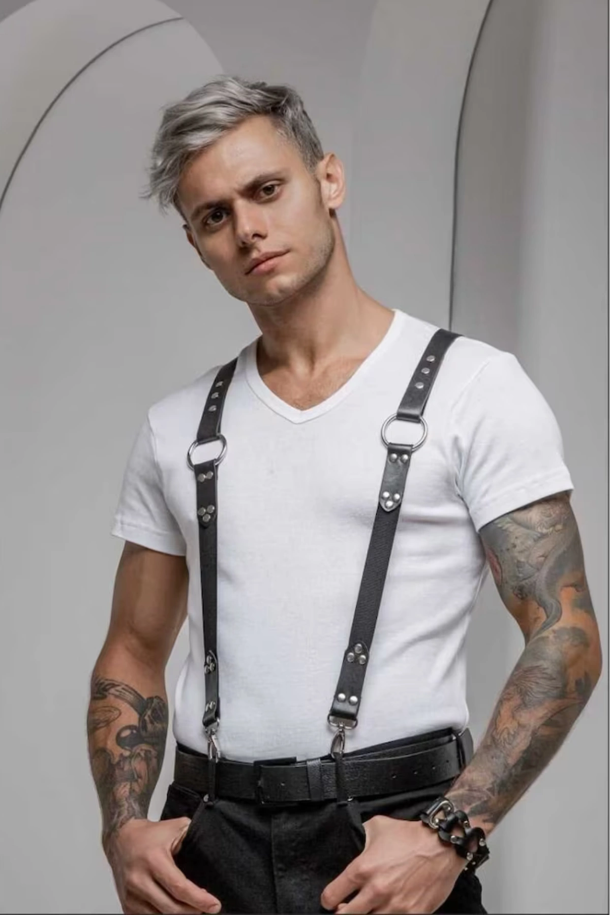 Lesca Erkek  Harness  Kemer