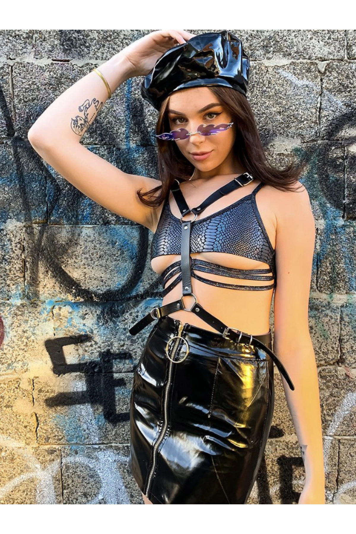 Lesca Fantezi Body-harness Body