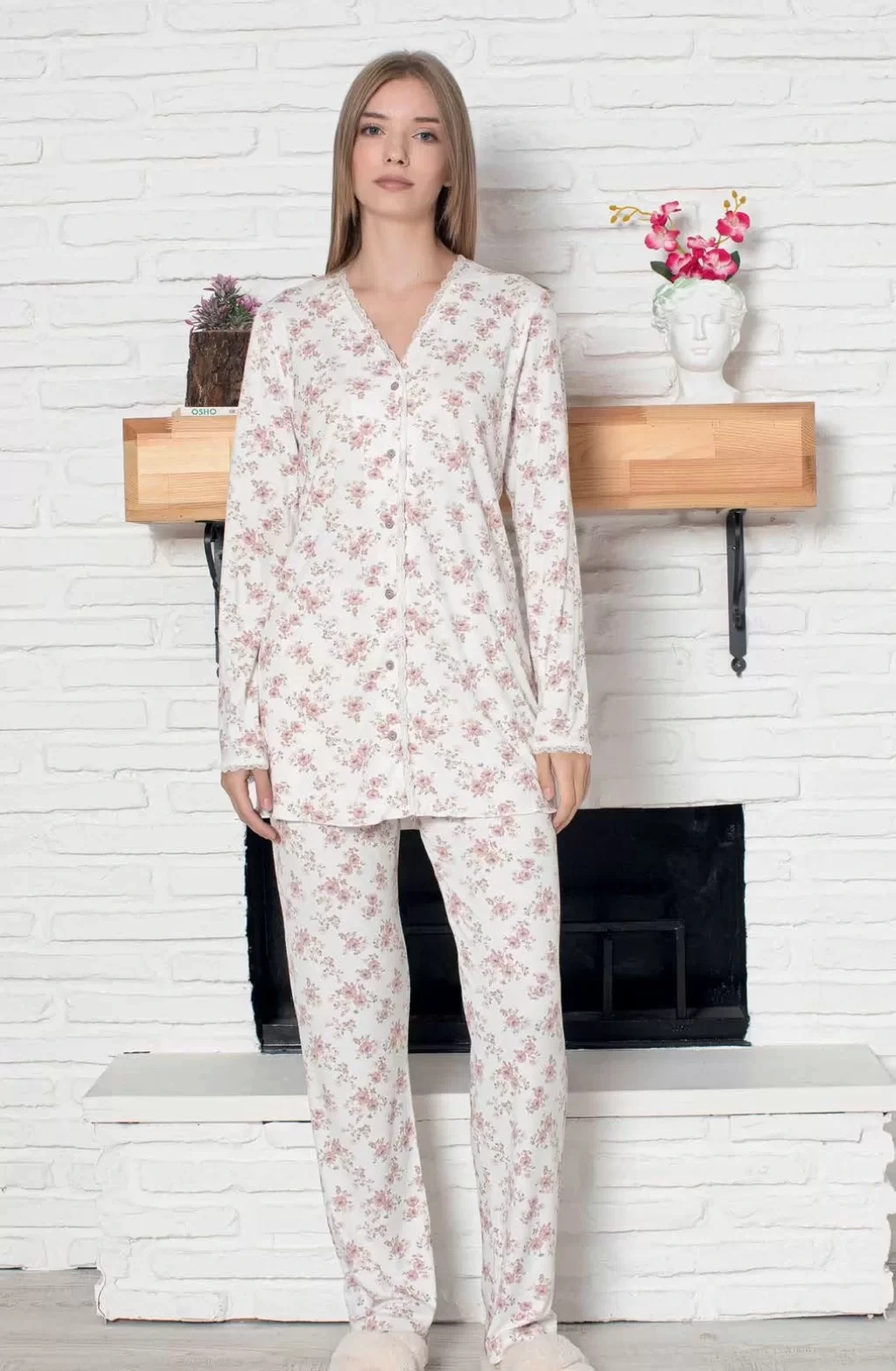 Limissi Desenli Melisa Pijama Takımı 24407