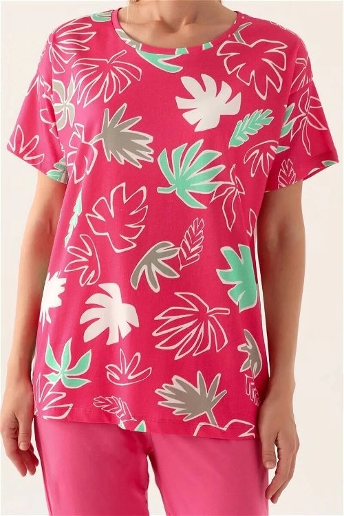 Rolypoly 3386-s Kadın Kısa Kol Pijama Takımı