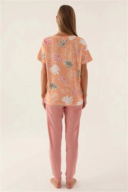 Rolypoly 3386-s Kadın Kısa Kol Pijama Takımı