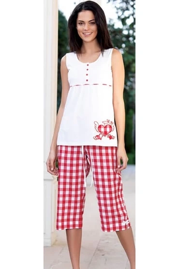 Şahinler Kadın Yazlık Düğmeli Pijama 21522