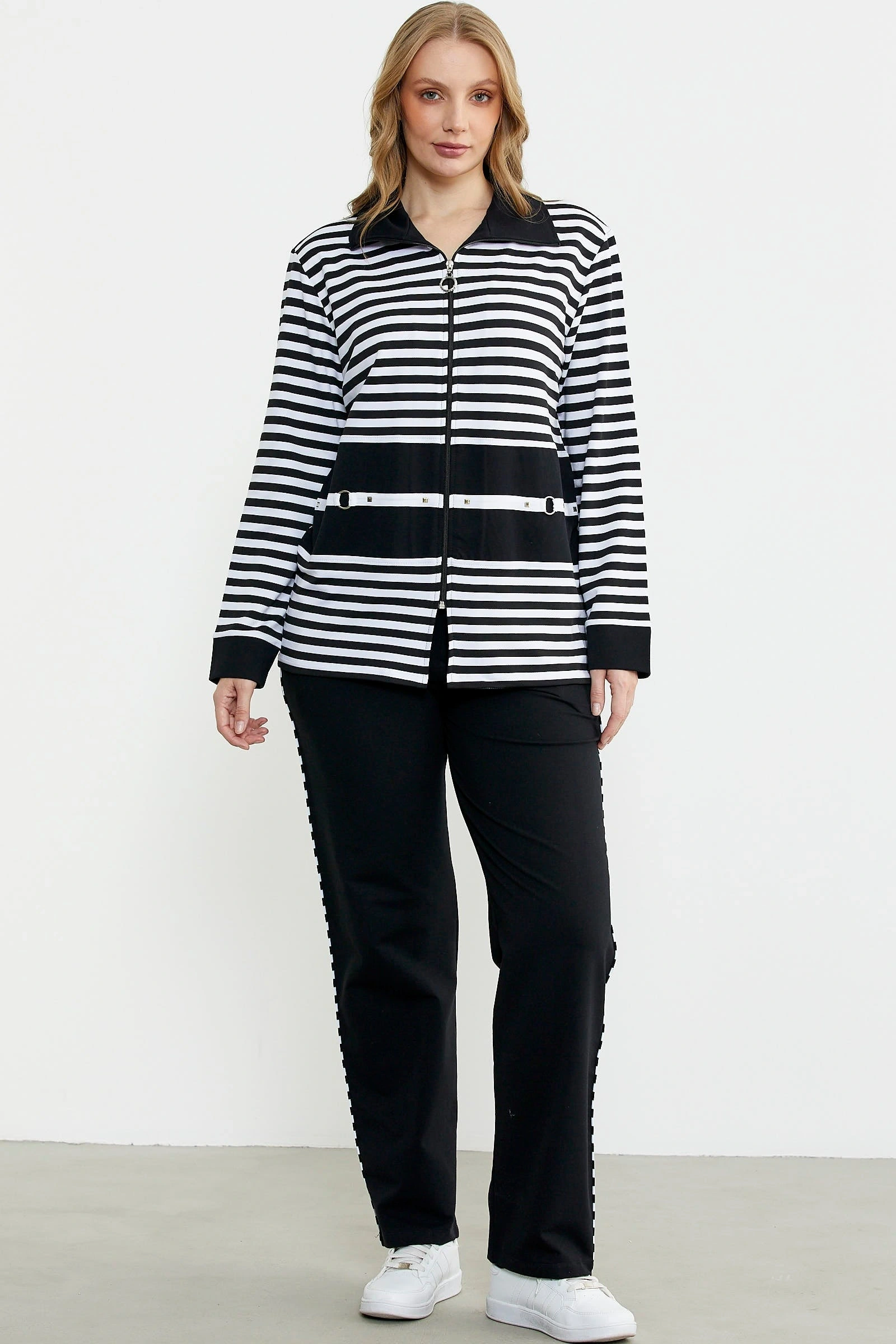 Sementa 76070 Çizgili Tunik Eşofman Takım