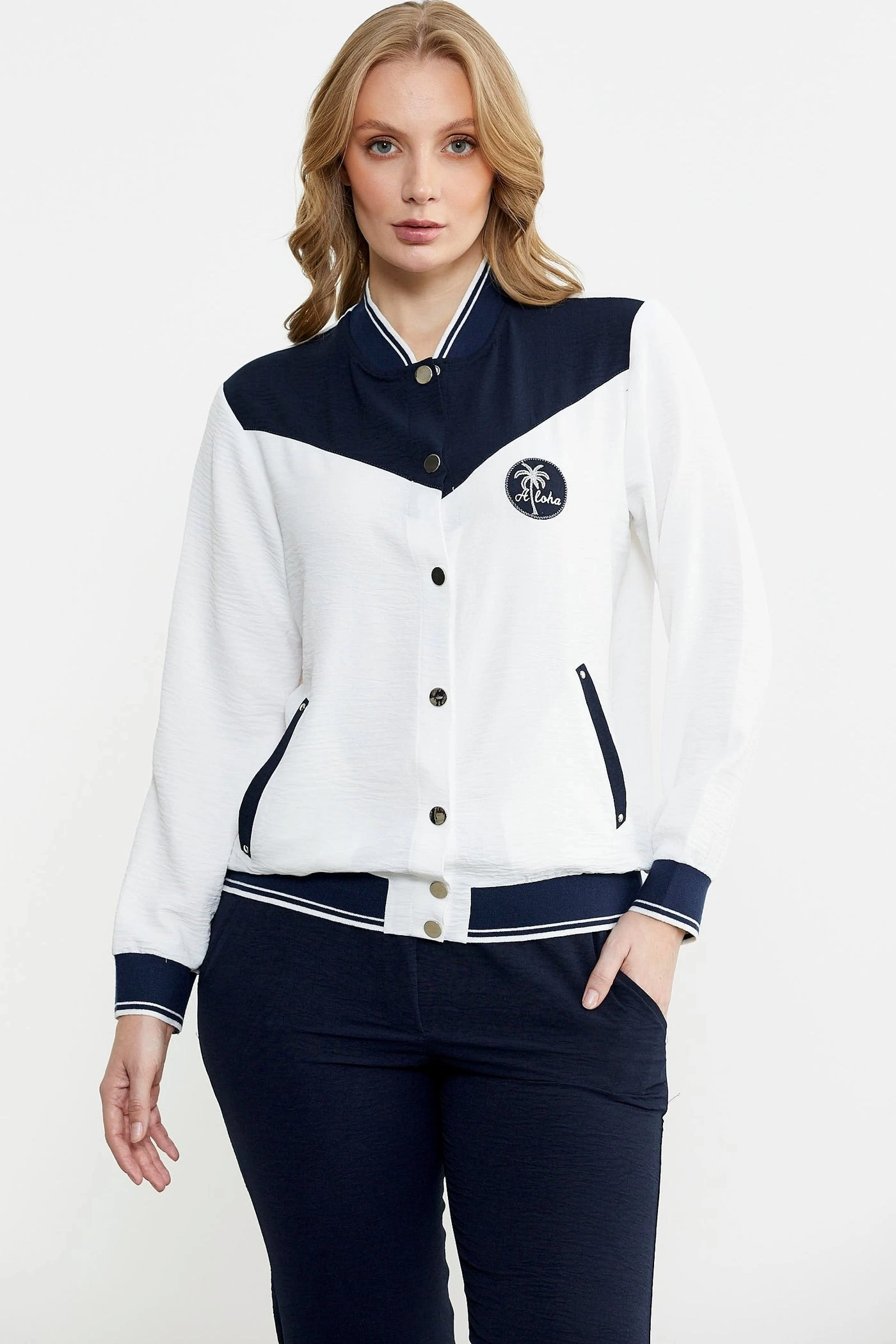 Sementa 76469 Blok Renk Geçişli Krep Takım