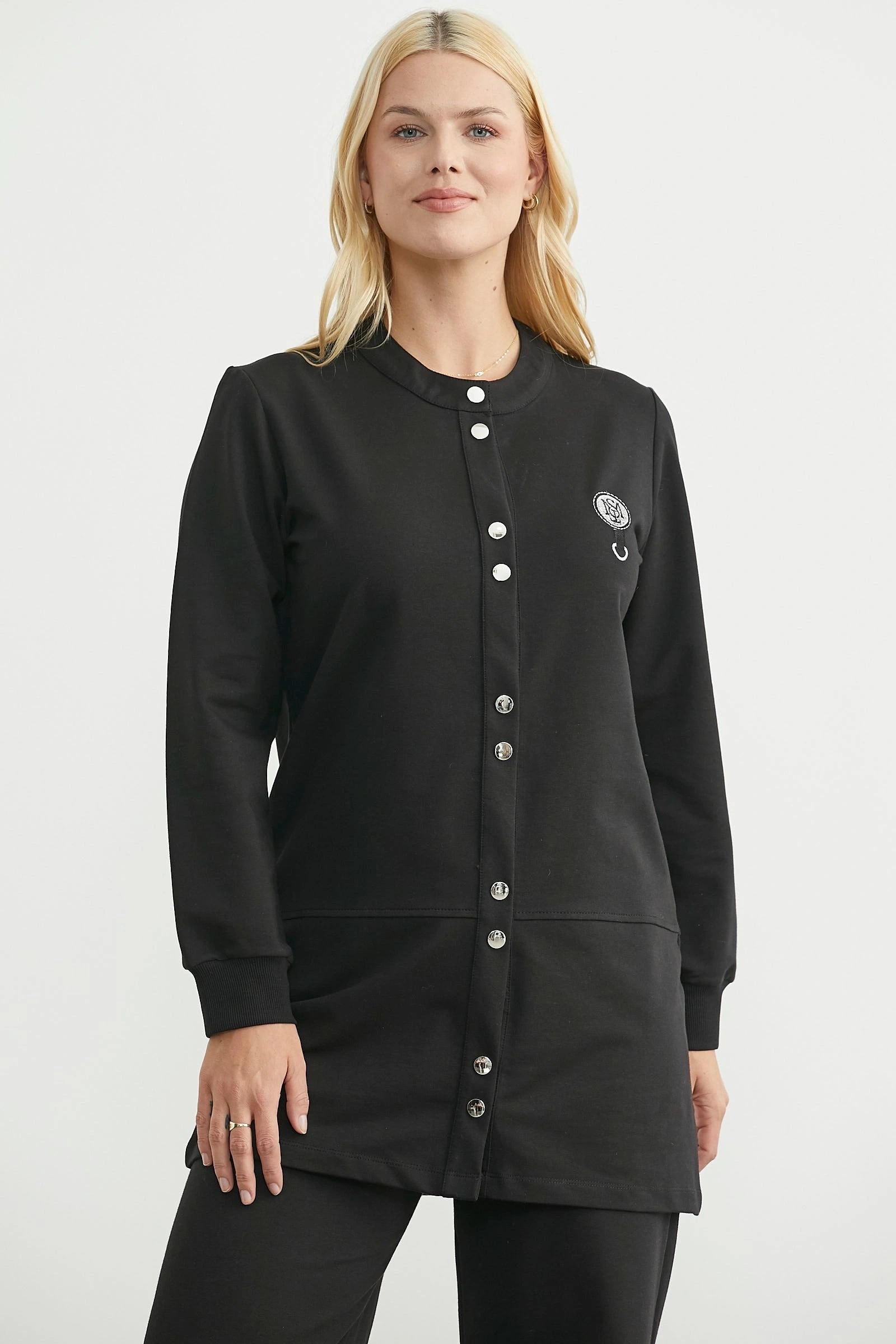 Sementa 76510 Çıtçıtlı Tunik Boy Eşofman Takım