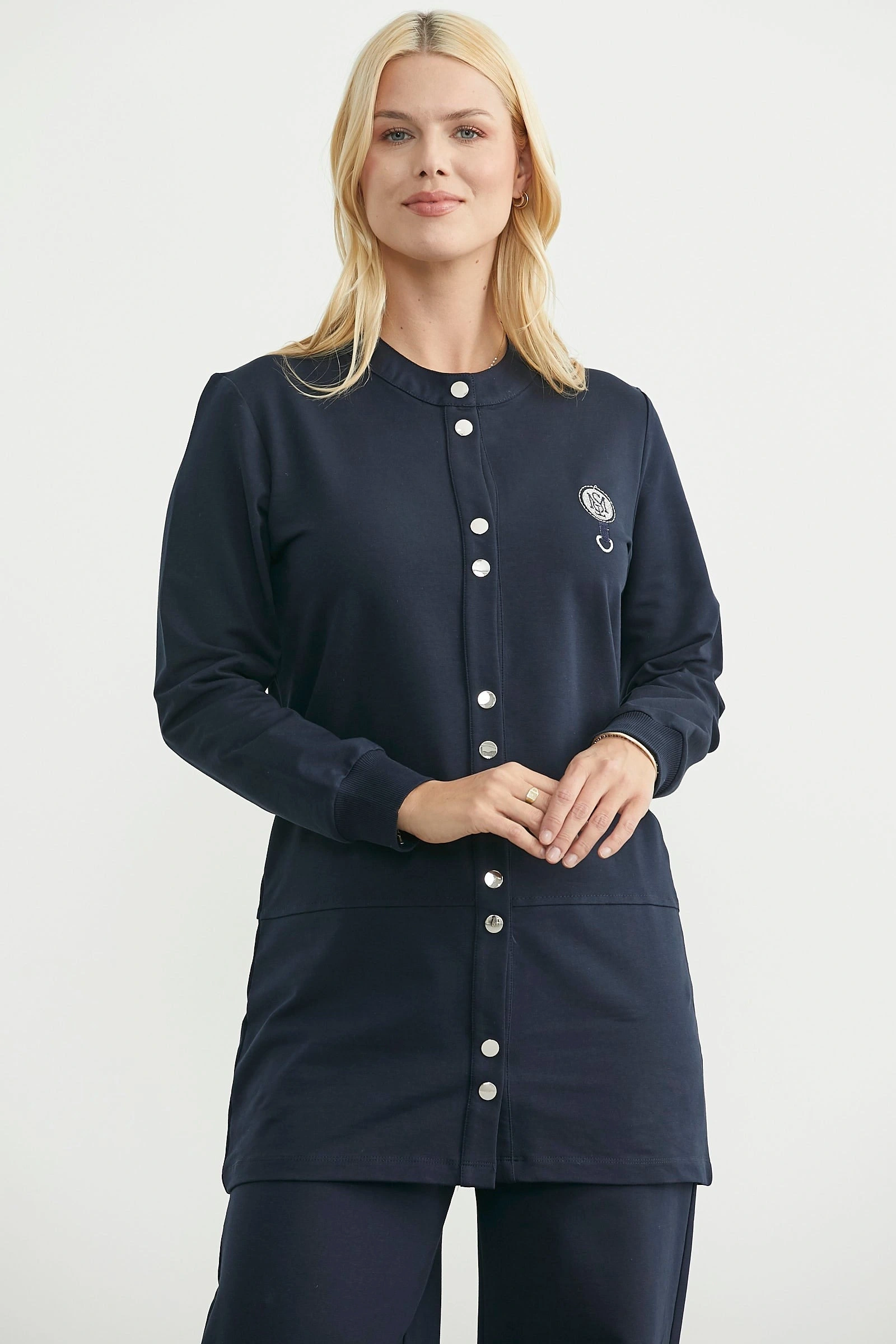 Sementa 76510 Çıtçıtlı Tunik Boy Eşofman Takım