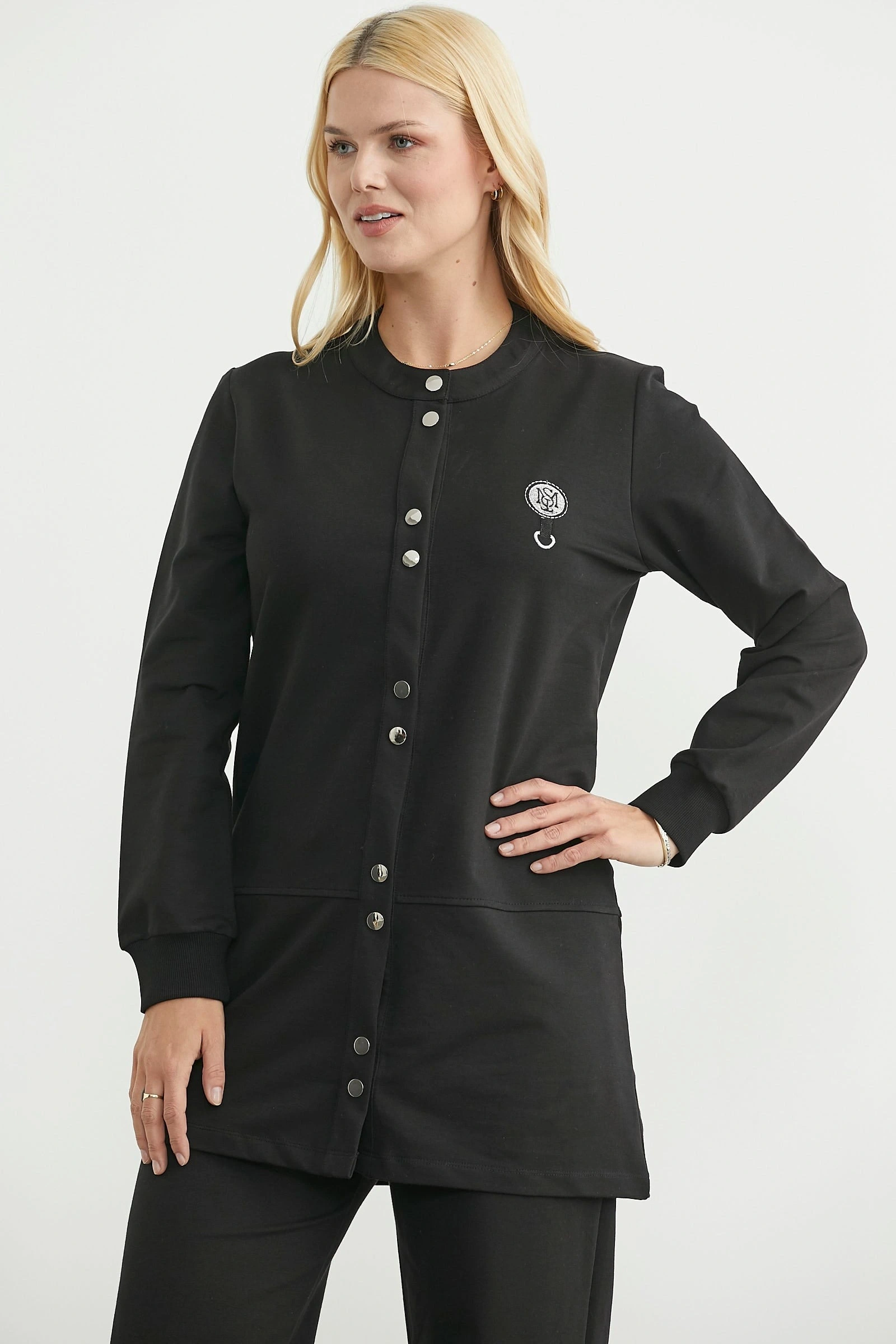 Sementa 76510 Çıtçıtlı Tunik Boy Eşofman Takım