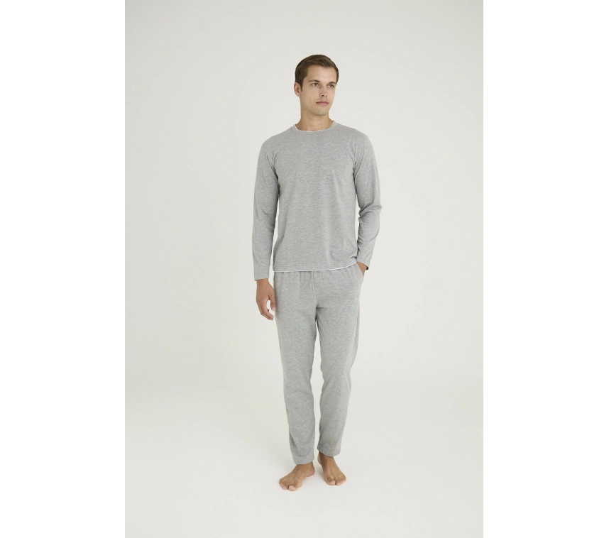 9222 Erkek O.yaka Pijama Takım