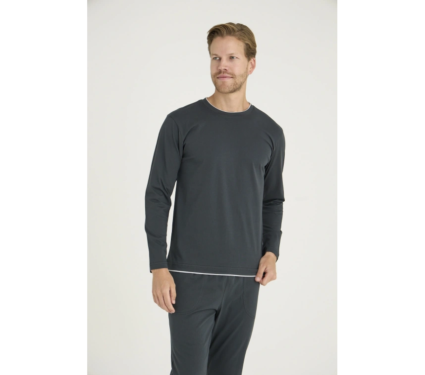 9222 Erkek O.yaka Pijama Takım