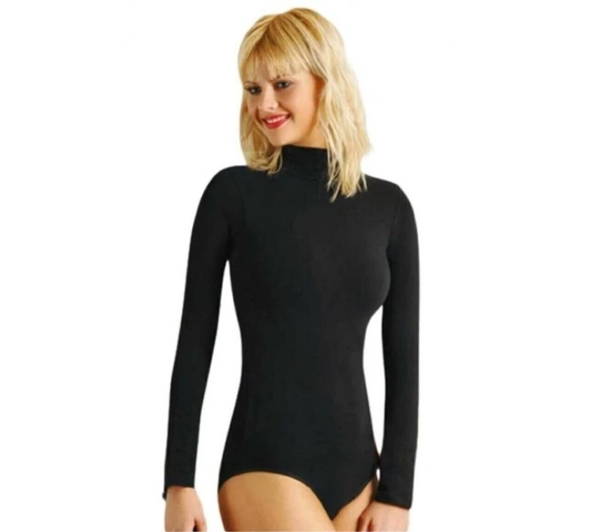 9258 Uzun Kol Çıtçıtlı Body