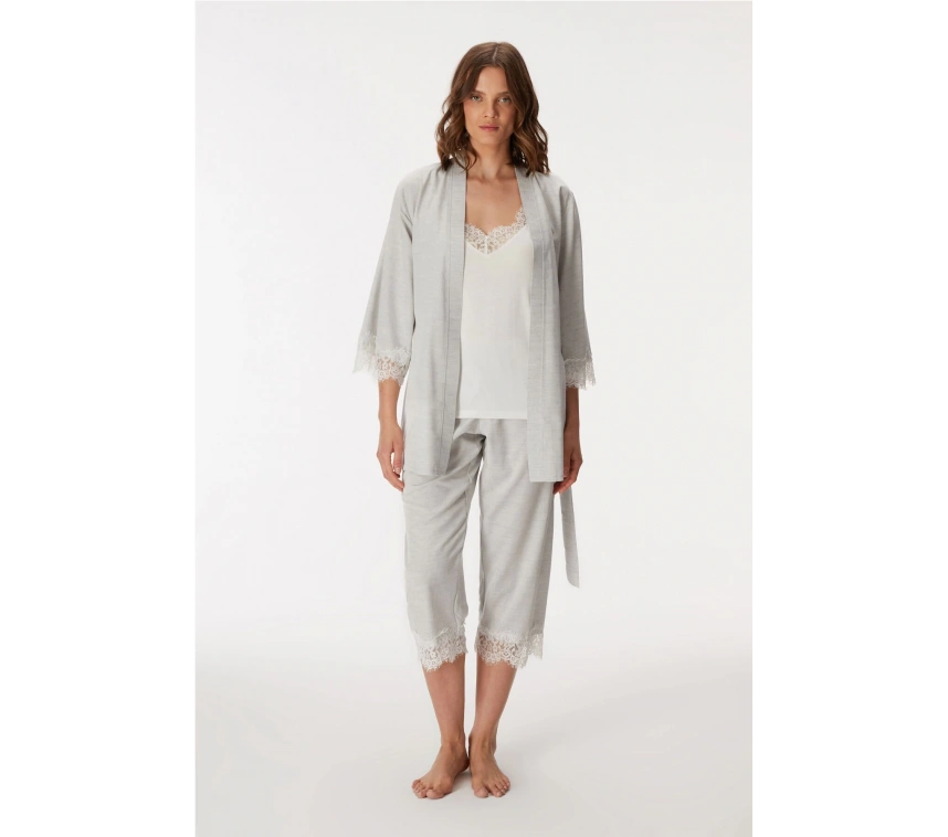 Anıl 11403 Bayan Sabahlık, Atlet Ve Pantolon Takım