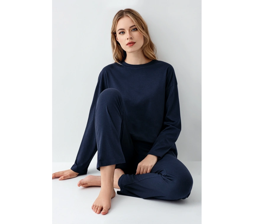 Arnetta 3407-s Kadın Uzun Kol Pijama Takım