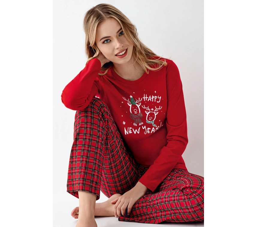 Arnetta 3514-s Kadın Uzun Kol Pijama Takım