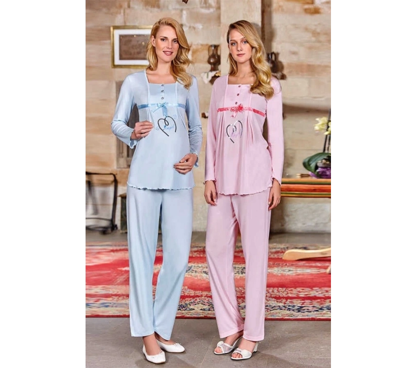 Berrak Bayan Hamile Pijama Takımı 392
