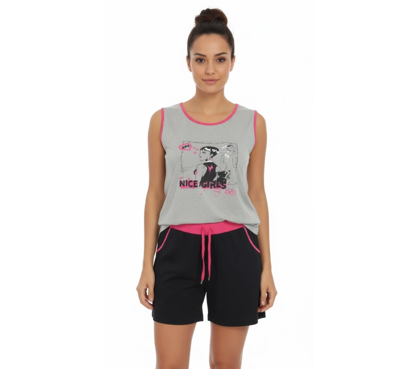 Berrak Bayan Şort Takımı 5102