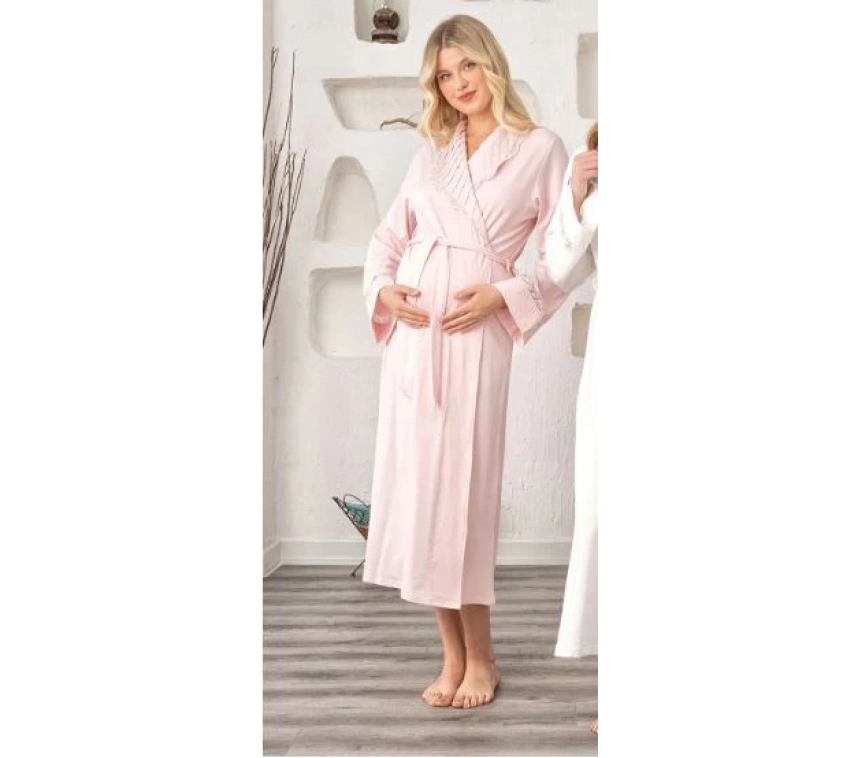 Bone 5930 Lycra Nevrürlü Şal Yaka Sabahlık