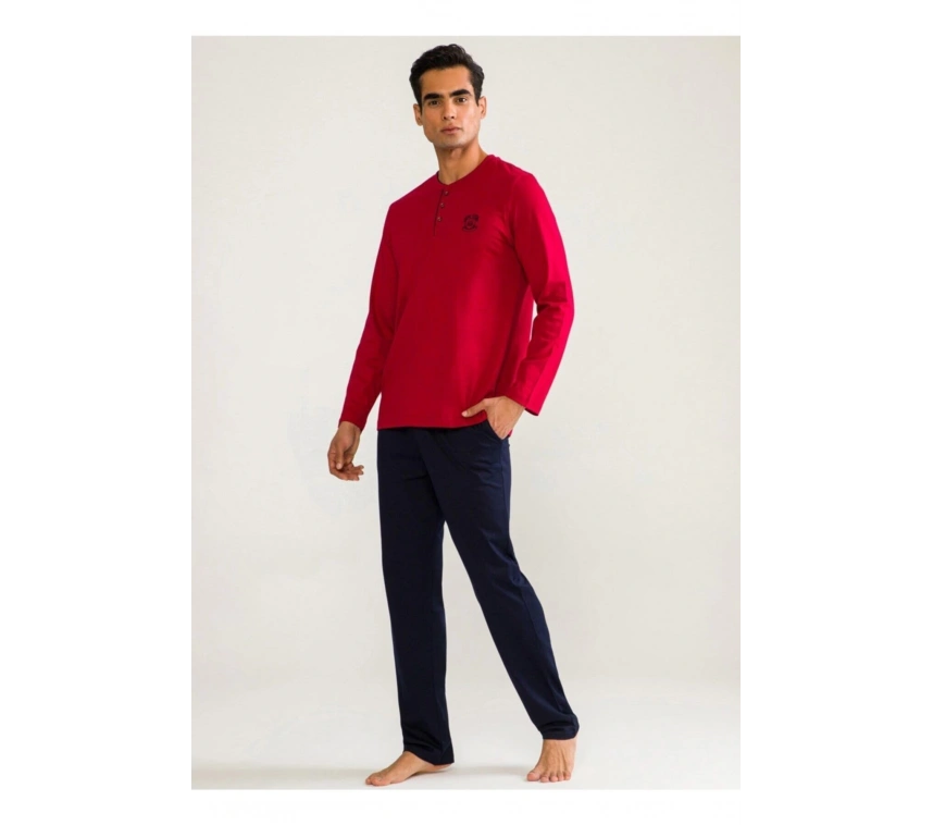 Ds Damat 01005 Uzun Kol Pijama Takımı