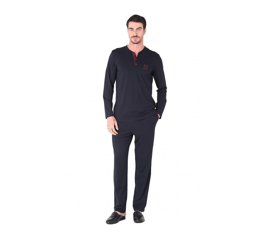 Ds Damat 221001 Uzun Kol Pijama Takımı