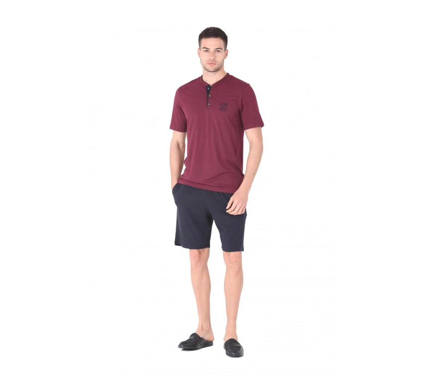 Ds Damat 224007 Erkek  5li Eşofman Pijama Takım Seti