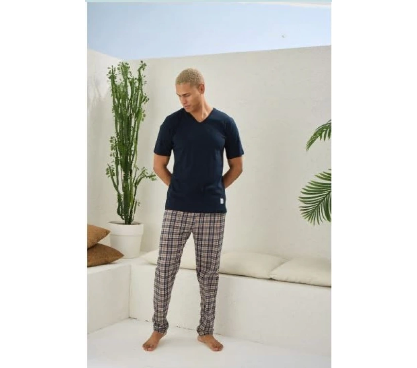Erkek 2099 Erkek  V.yaka Pijama Takım