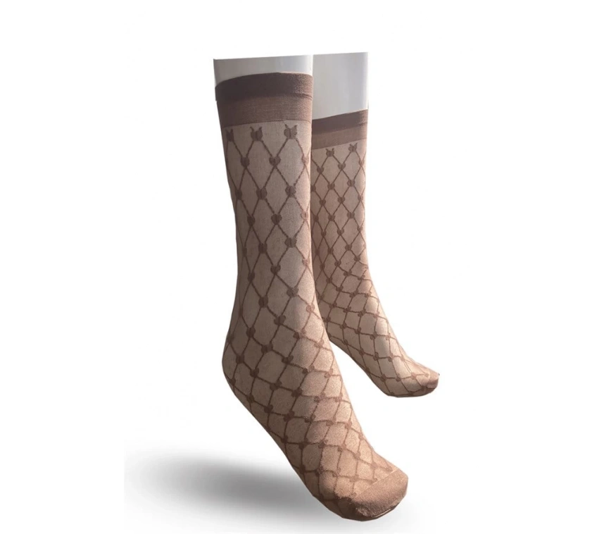 Flavour Kadın Norma Dizaltı Çorap Vizon