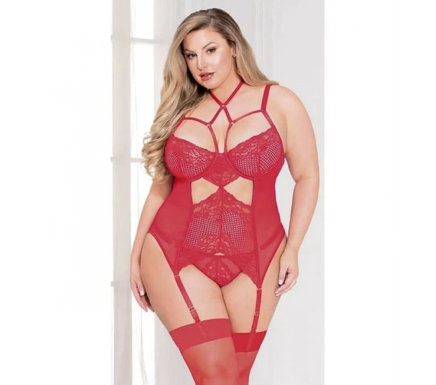 For Dreams 8313 Büyük Beden Jartiyer Takım