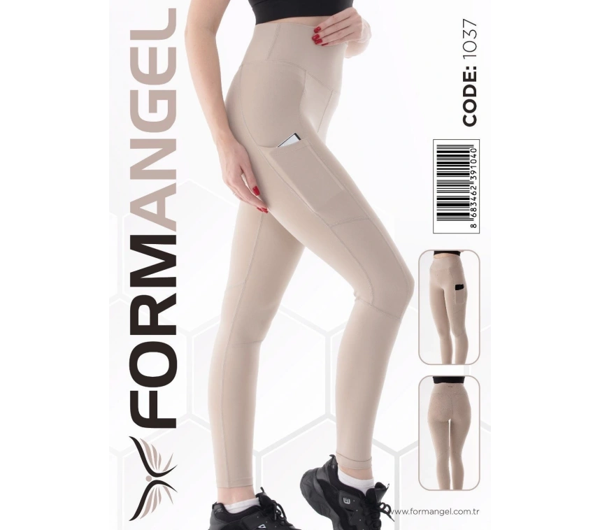 Form Angel 1037 Kadın Cepli Spor Taytı