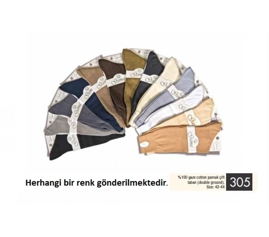 Gama 305 Erkek %100 Pamuk Merserize