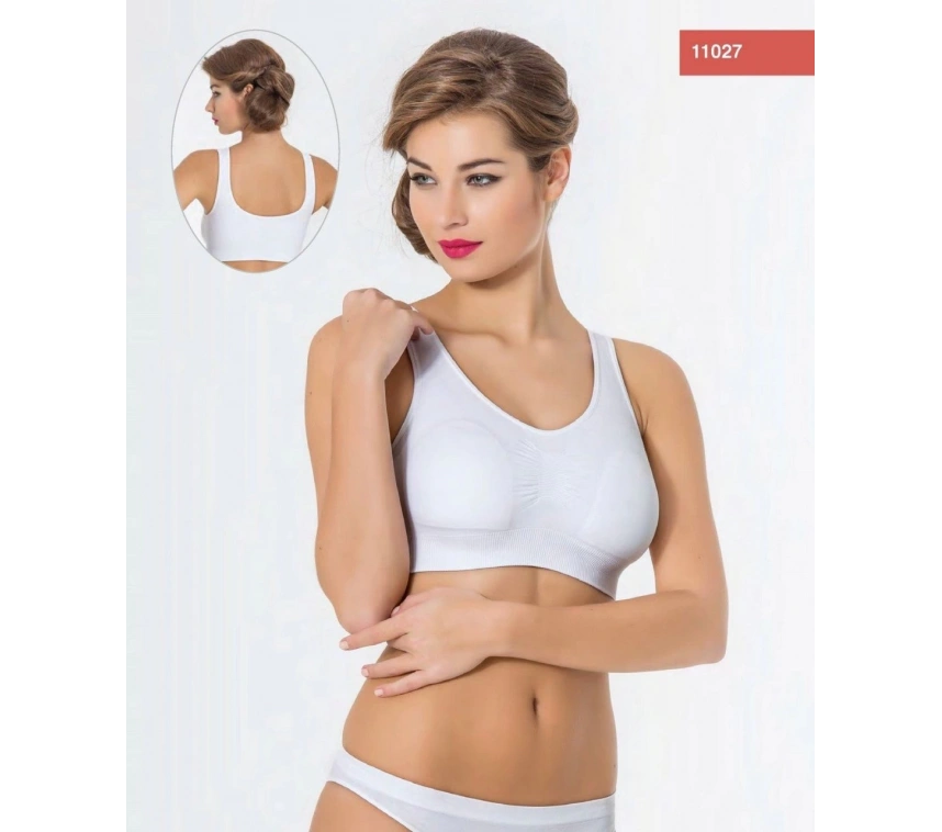 Miss Fit 11027 Kalın Askılı Pedli Bustiyer