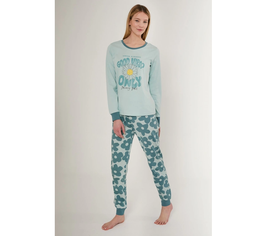 Roly Poly 3247-s Kadın Uzun Kol Pijama Takımı