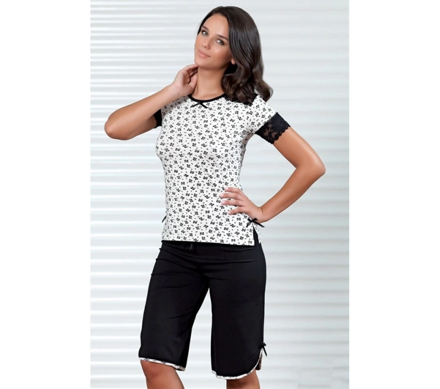 Şahinler Kolu Dantelli Kapri Takım B454