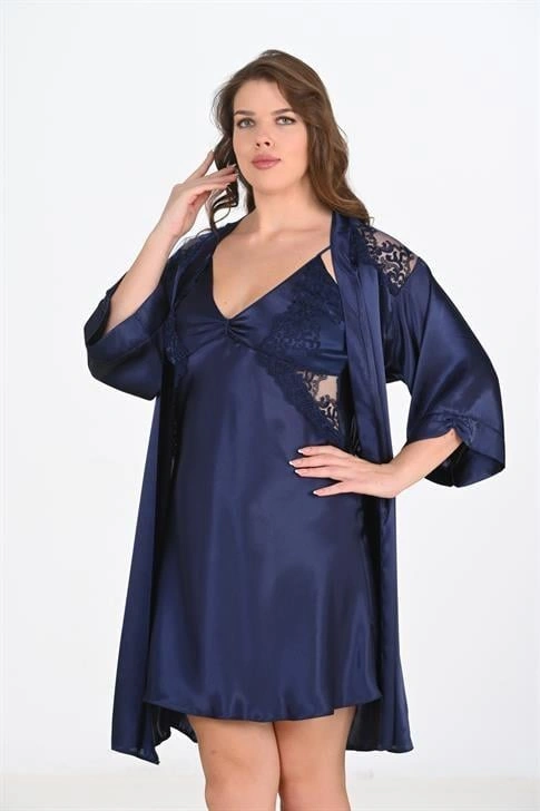2li Lacivert Sabahlık Takımı Bigsize 6208