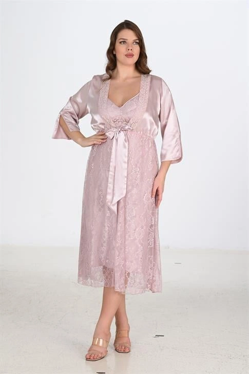 2li Pudra Sabahlık Takımı Bigsize 6220