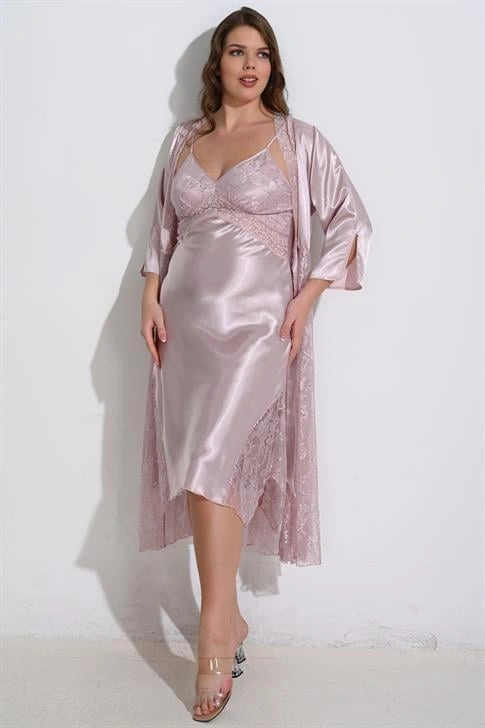 2li Pudra Sabahlık Takımı Bigsize 6220