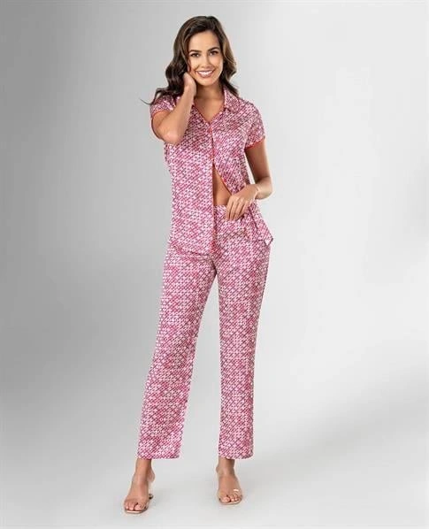 2li Saten Pijama Takımı