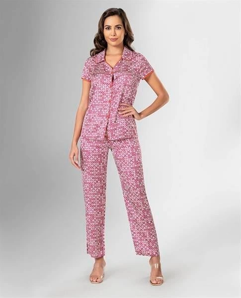 2li Saten Pijama Takımı