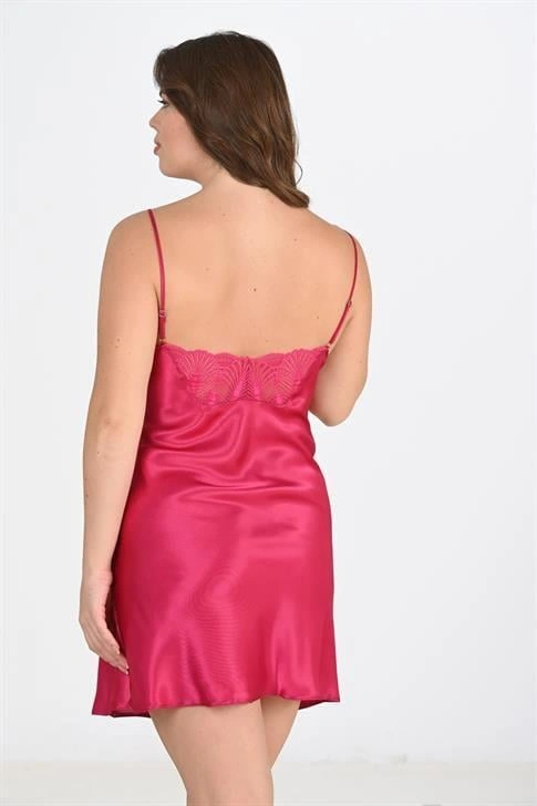 2li Vişne Sabahlık Takımı Bigsize 6212