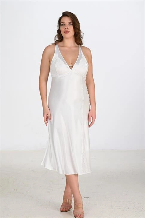 2li Ekru Sabahlık Takımı Bigsize 6224
