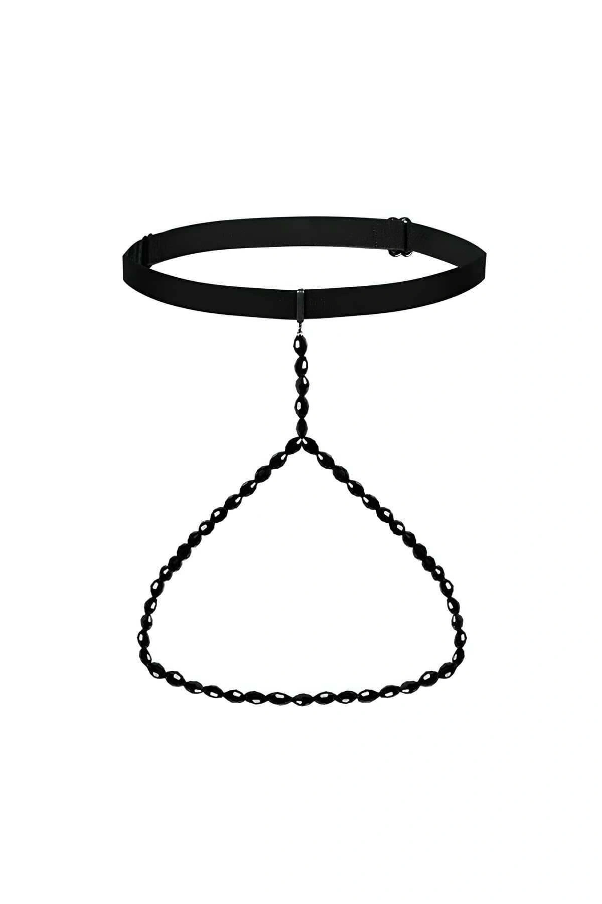 Bacakta Boncuklu Seksi Takı - Brf53