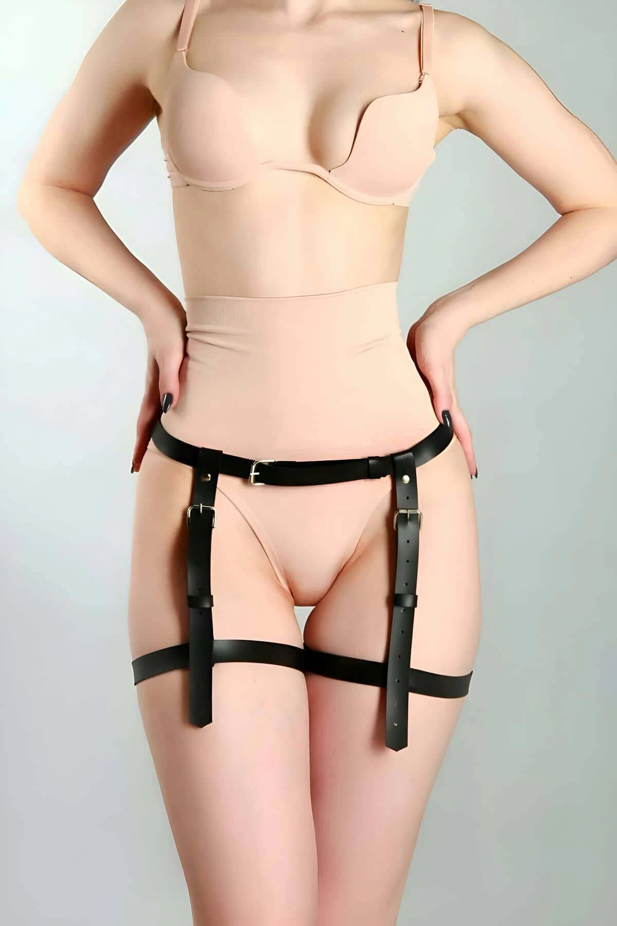 Basic Jartiyer Deri Harness - Brf1209