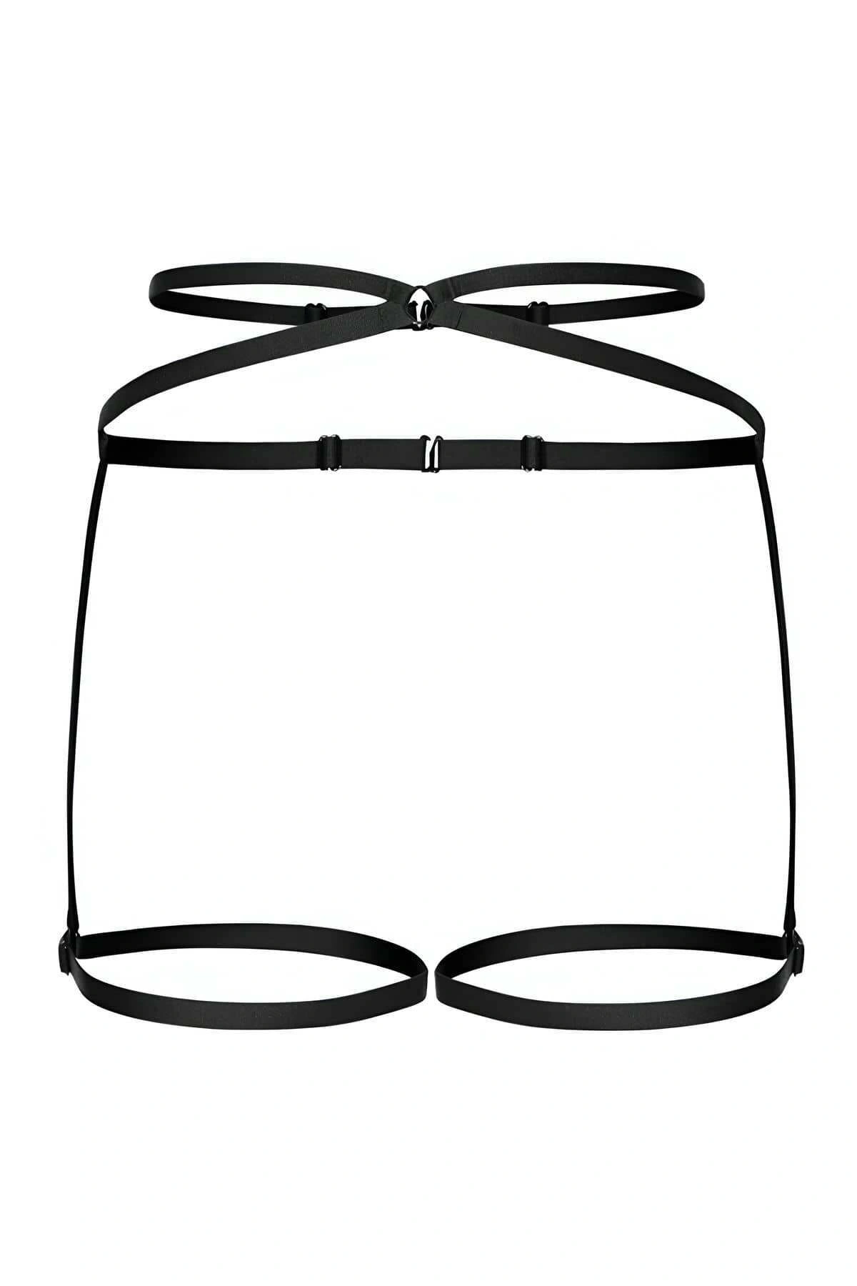 Bel Ve Bacak Sarmalı Seksi Harness - Brf45
