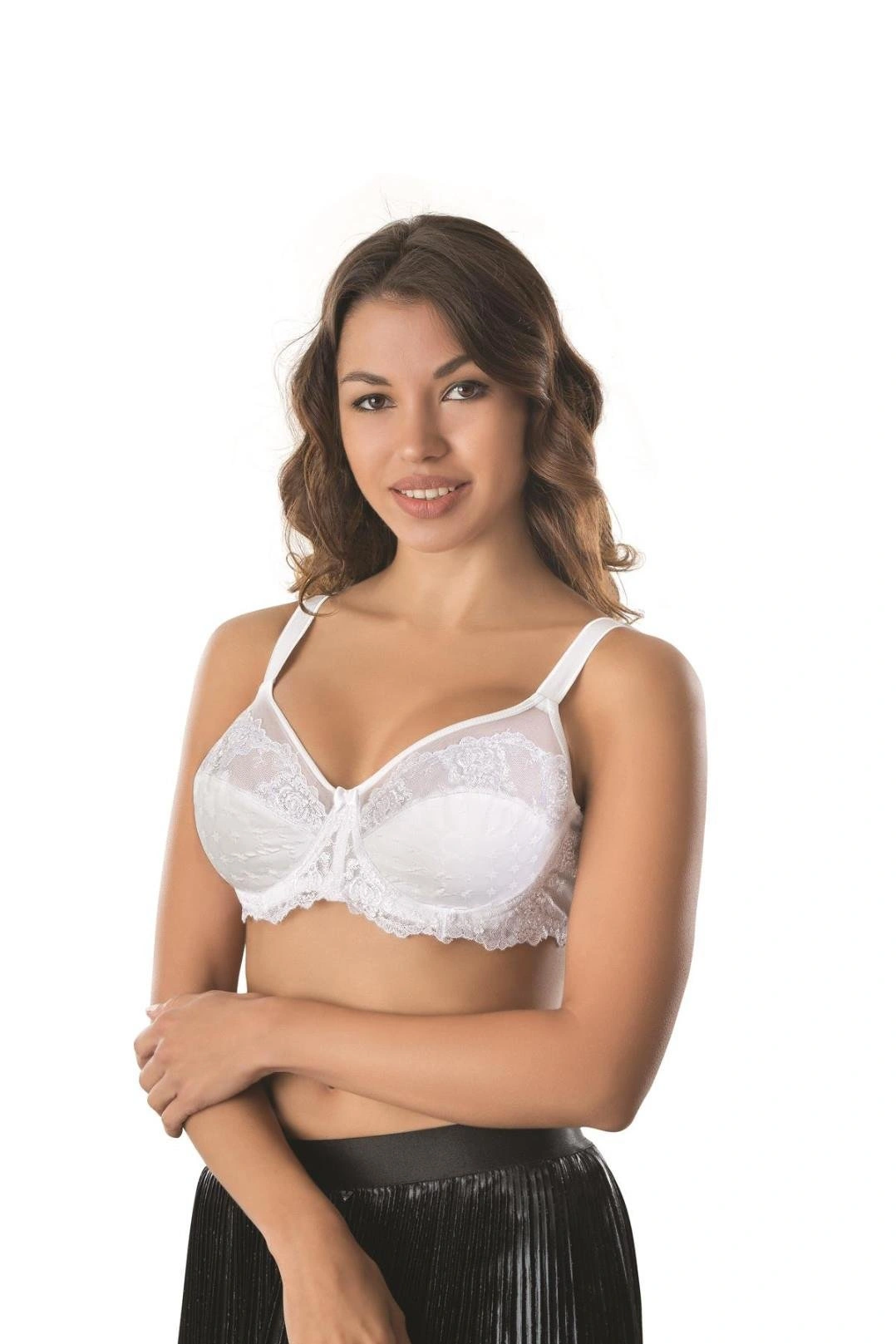 Beyaz Mı Emay 170 B Balenli Brode Toparlayıcı Sütyen