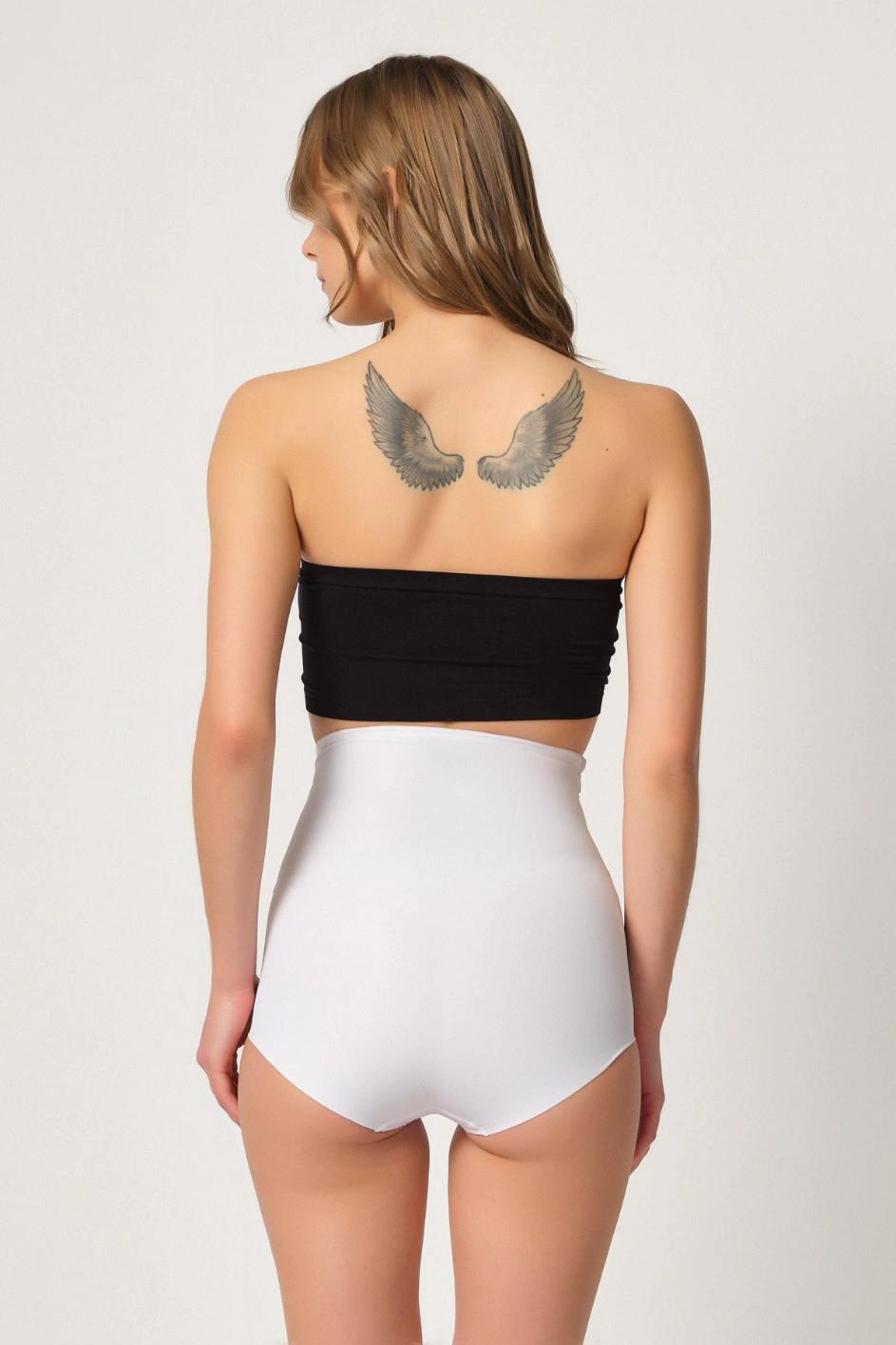 Beyaz Mı Emay 2842 Lazer Dantelli Slip Korse