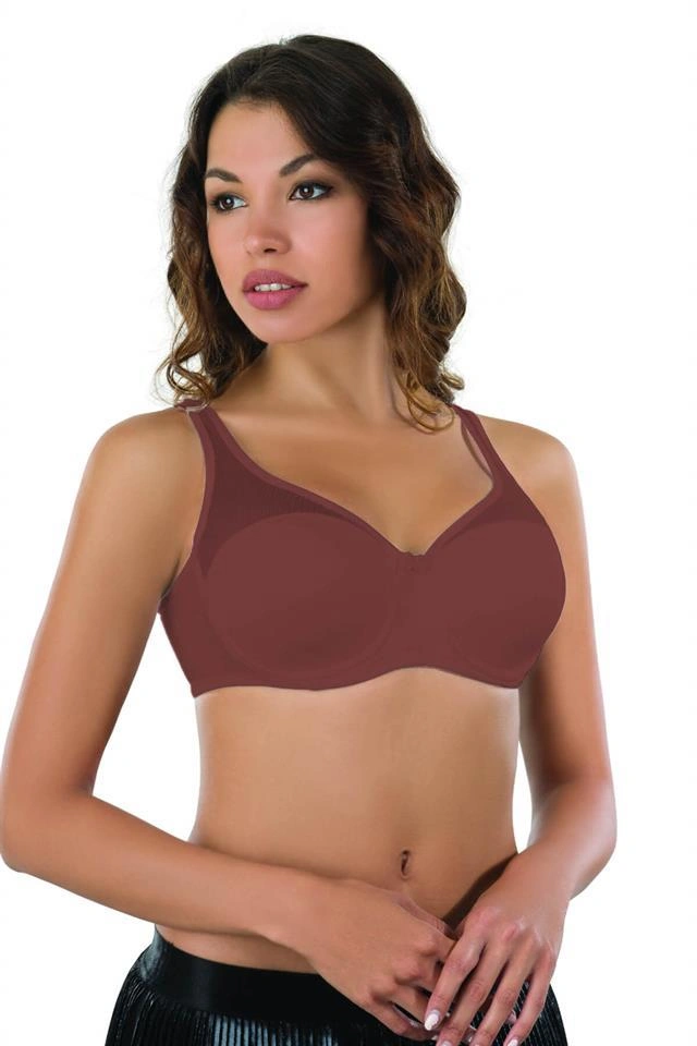 Bordo Mı Emay 167d Pedli Tül Toparlayıcı Sütyen