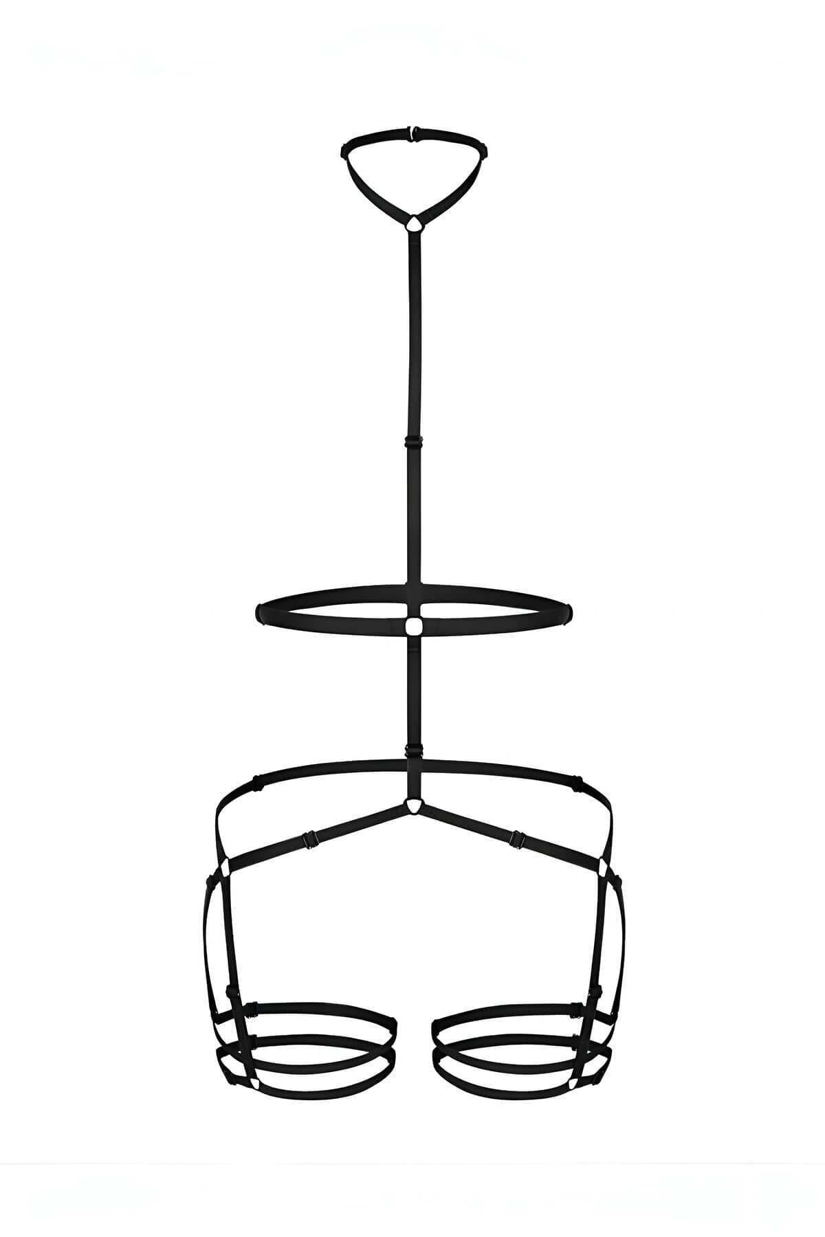 Boyundan Bağlamalı Seksi Harness