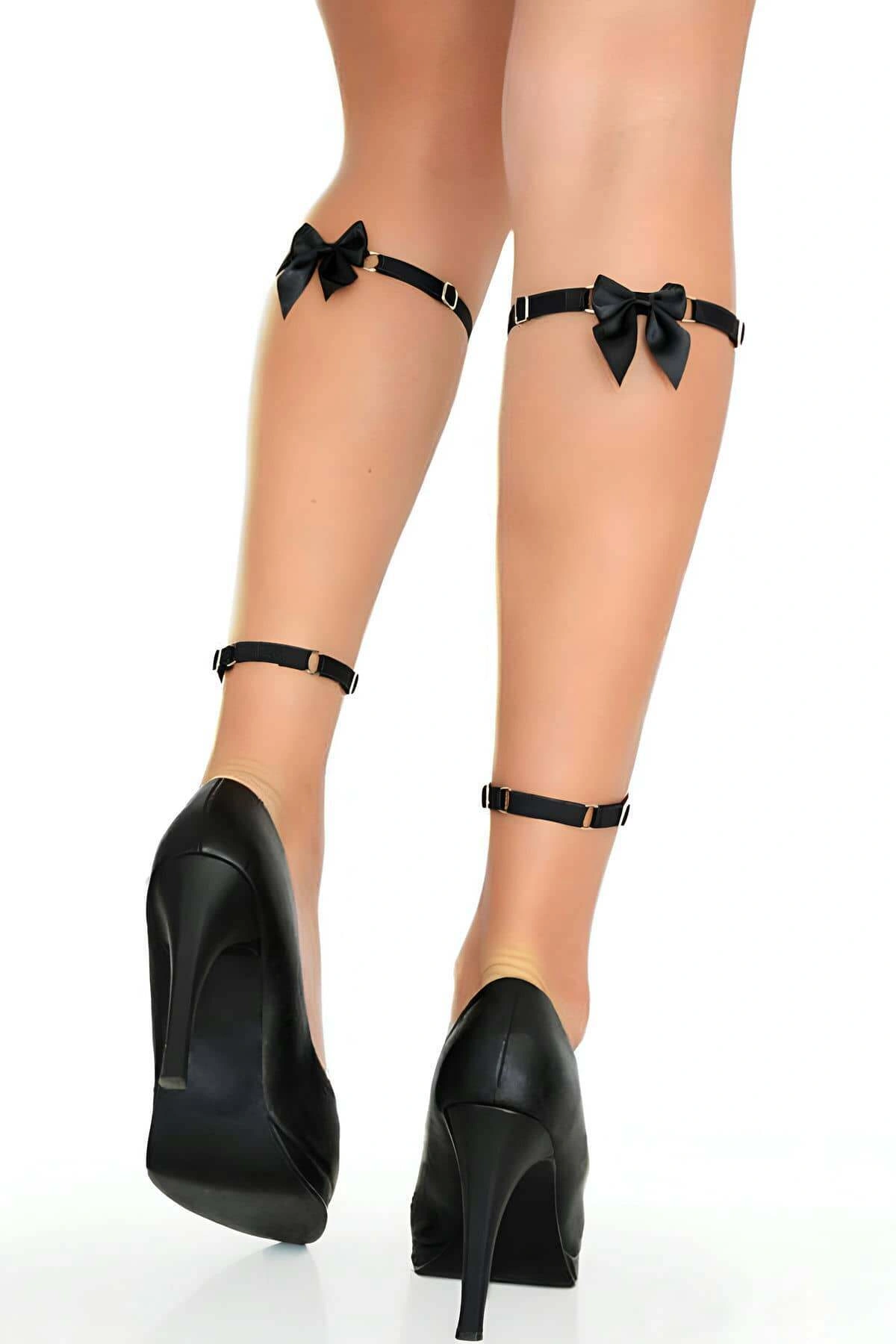 Diz Altı Seksi Lastik Harness - Brf175