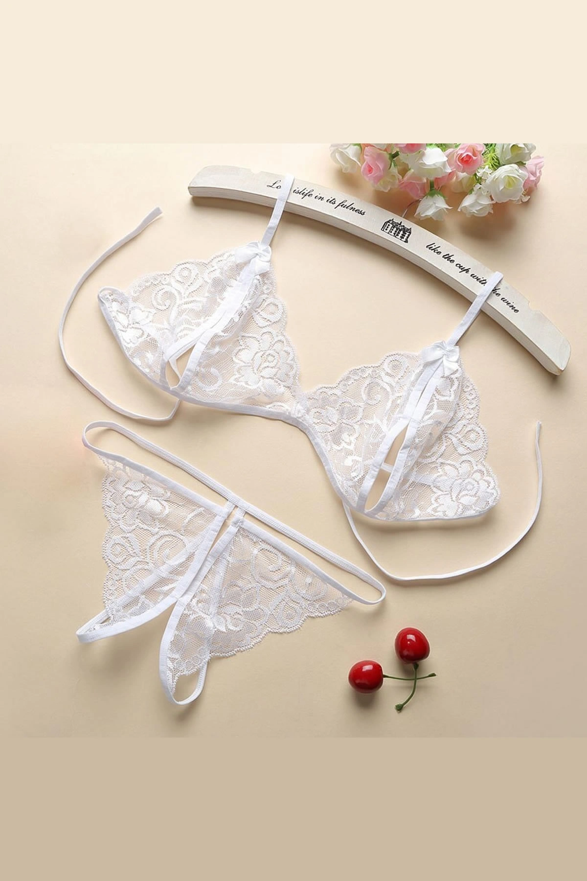 Kadın Dantelli Sütyen Külot Takımı 5li Set